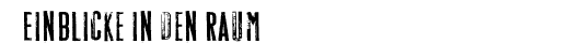 Einblicke in den Raum